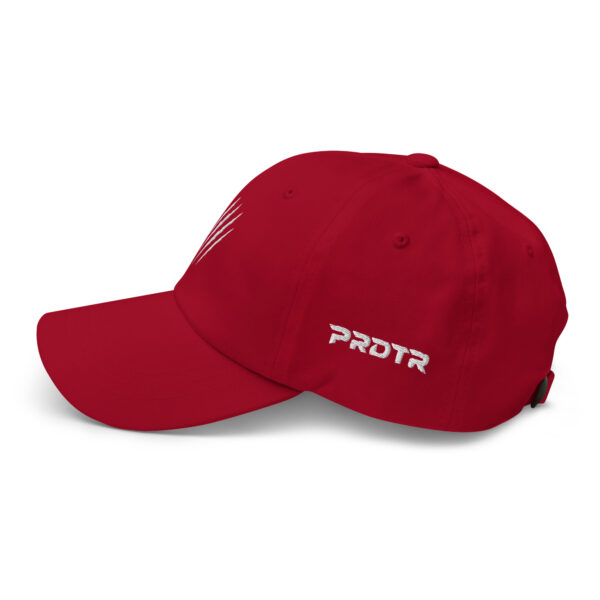 classic-dad-hat-cranberry-left-side-6a32fa8a1d02a.jpg PRDTR Cap