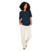 unisex-organic-ribbed-neck-creator-2.0-t-shirt-french-navy-front-6a3175ee59ec1.jpg PRDTR Sportswear Woman T-shirt