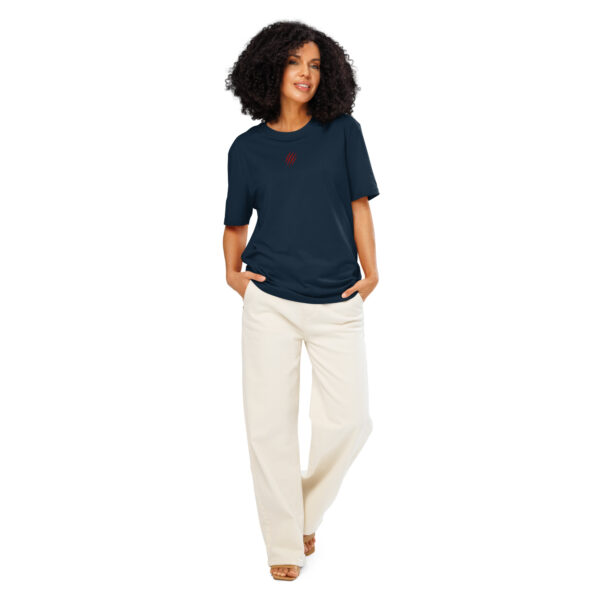 unisex-organic-ribbed-neck-creator-2.0-t-shirt-french-navy-front-6a3175ee59ec1.jpg PRDTR Sportswear Woman T-shirt